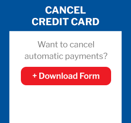 Cancel Credit Card Form